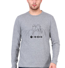 Load image into Gallery viewer, Spotify Full Sleeves T-Shirt for Men-Grey Melange-Ektarfa.online
