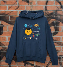 Load image into Gallery viewer, Solar System Unisex Hoodie for Men/Women-Navy Blue-Ektarfa.online
