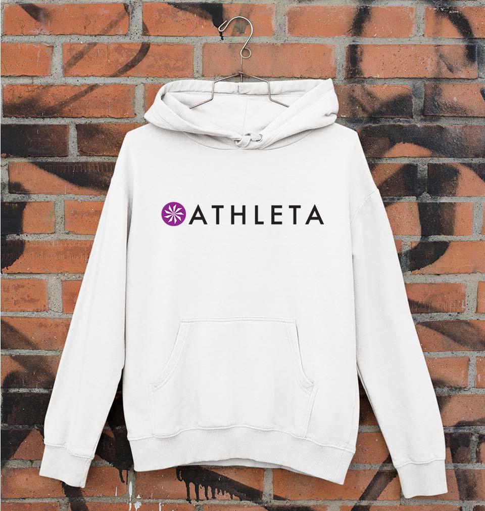 Athleta Unisex Hoodie for Men/Women-White-Ektarfa.online