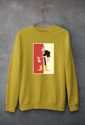 Black Adam Unisex Sweatshirt for Men/Women-Mustard Yellow-Ektarfa.online
