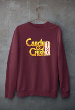 Load image into Gallery viewer, Candy Crush Unisex Sweatshirt for Men/Women-S(40 Inches)-Maroon-Ektarfa.online
