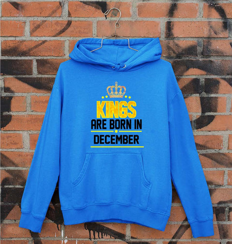 Kings Are Born In December Unisex Hoodie for Men/Women-Royal Blue-Ektarfa.online