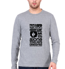Load image into Gallery viewer, Jim Morrison Full Sleeves T-Shirt for Men-Grey Melange-Ektarfa.online
