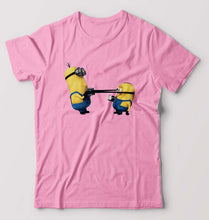 Load image into Gallery viewer, Minion T-Shirt for Men-Light Baby Pink-Ektarfa.online
