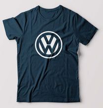 Load image into Gallery viewer, volkswagen T-Shirt for Men-S(38 Inches)-Petrol Blue-Ektarfa.online
