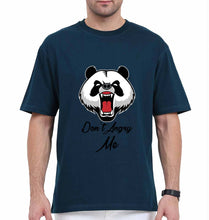 Load image into Gallery viewer, Angry Bear Oversized T-Shirt for Men-Petrol Blue-Ektarfa.online
