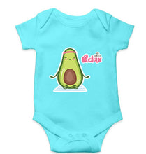 Load image into Gallery viewer, Avocado Relax Kids Romper For Baby Boy/Girl-0-5 Months(18 Inches)-Sky Blue-Ektarfa.online
