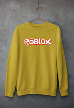 Load image into Gallery viewer, Roblox Unisex Sweatshirt for Men/Women-S(40 Inches)-Mustard Yellow-Ektarfa.online
