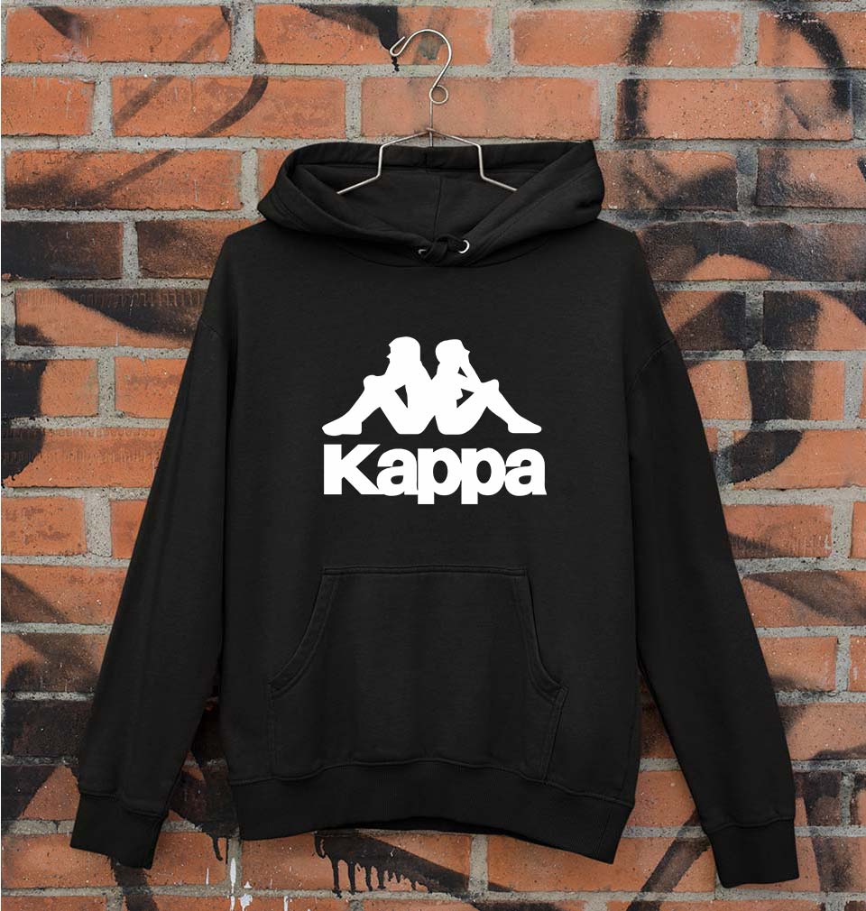 Kappa Unisex Hoodie for Men/Women-Black-Ektarfa.online