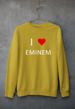Load image into Gallery viewer, Eminem Unisex Sweatshirt for Men/Women-S(40 Inches)-Mustard Yellow-Ektarfa.online
