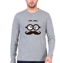 Load image into Gallery viewer, Minion Full Sleeves T-Shirt for Men-Grey Melange-Ektarfa.online
