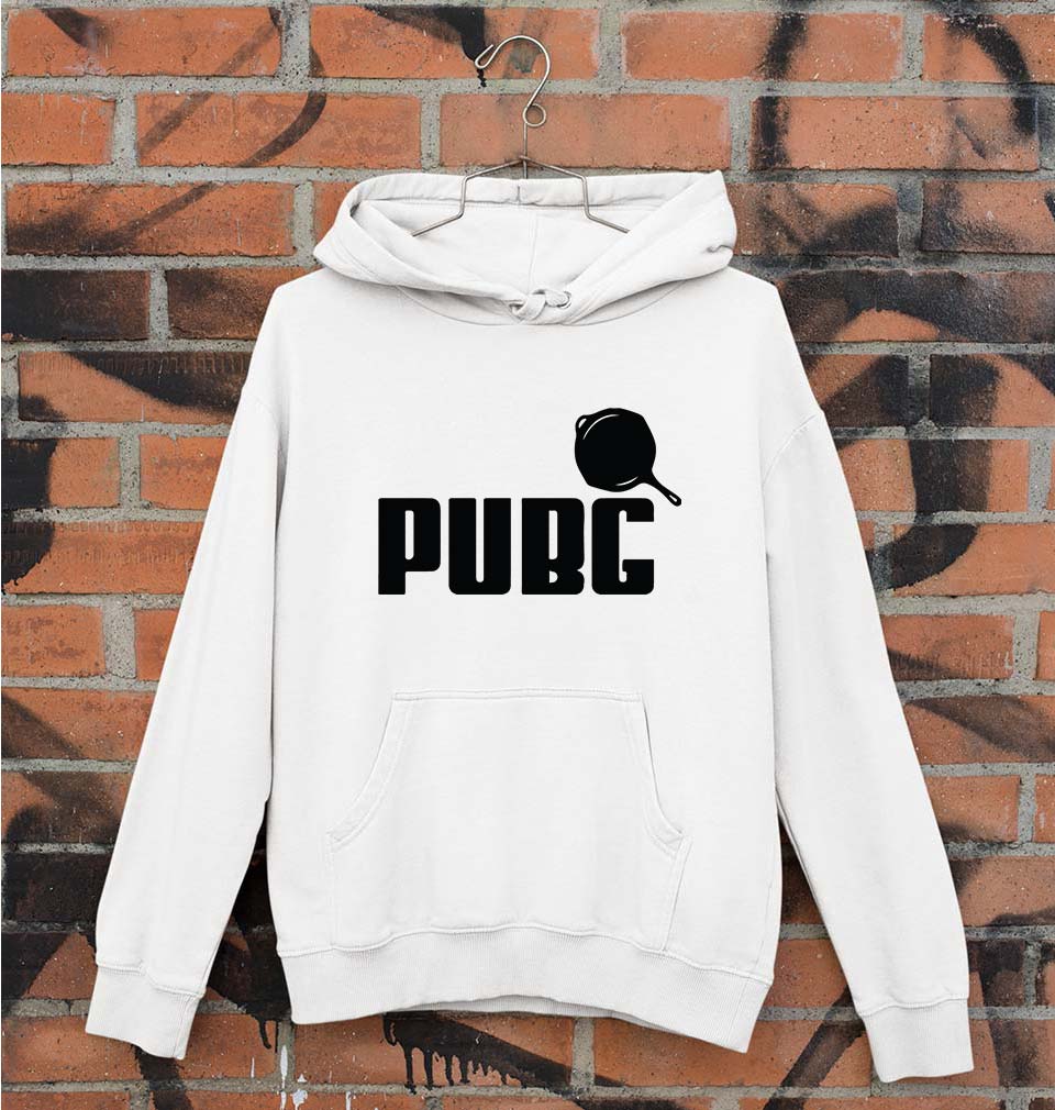 PUBG Unisex Hoodie for Men/Women-White-Ektarfa.online