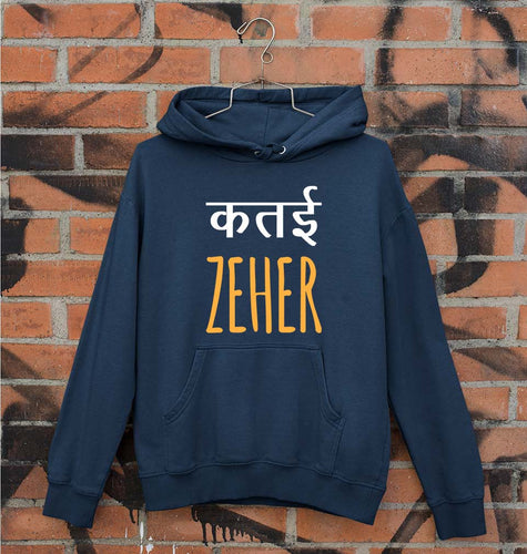 Katai Zeher(Zakir Khan) Unisex Hoodie for Men/Women-Navy Blue-Ektarfa.online