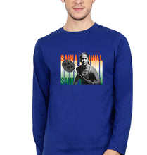 Load image into Gallery viewer, Saina Nehwal Full Sleeves T-Shirt for Men-Royal Blue-Ektarfa.online
