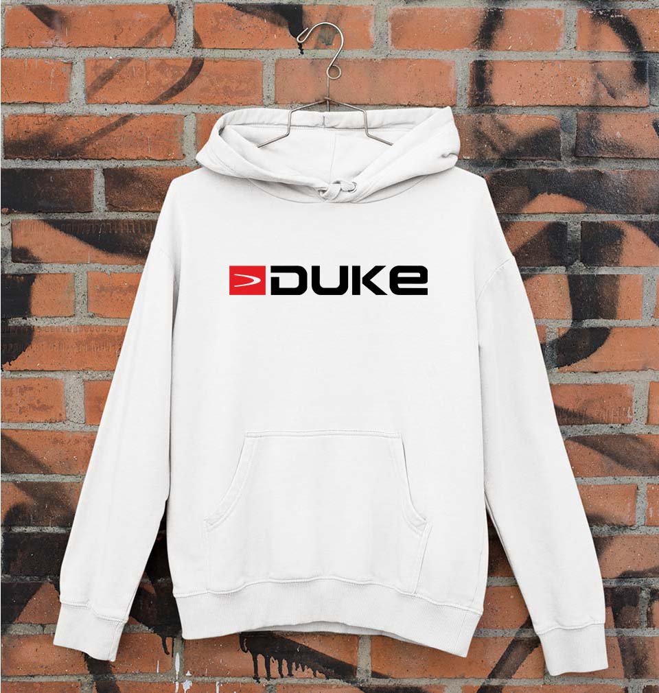 Duke Unisex Hoodie for Men/Women-White-Ektarfa.online