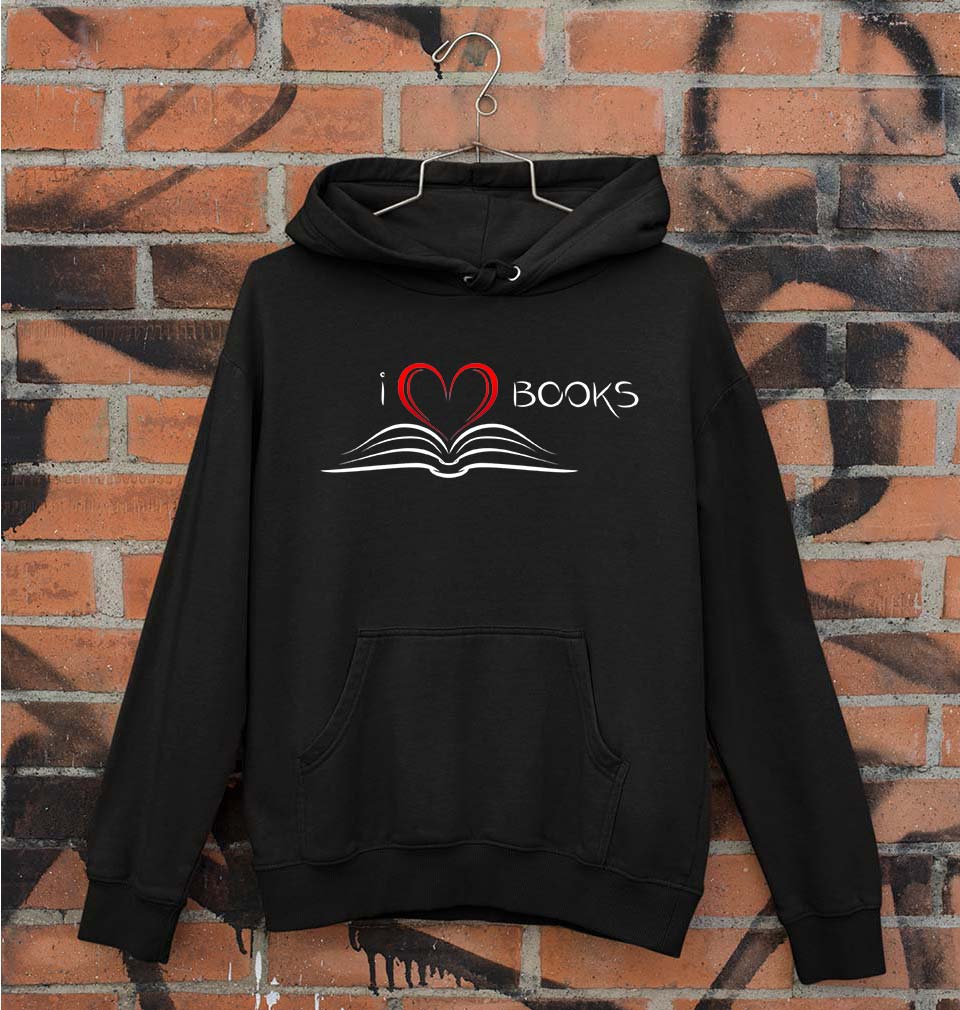 Love Books Unisex Hoodie for Men/Women-Black-Ektarfa.online
