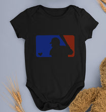 Load image into Gallery viewer, Baseball Kids Romper For Baby Boy/Girl-0-5 Months(18 Inches)-Black-Ektarfa.online
