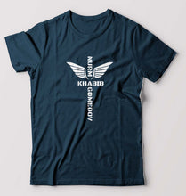 Load image into Gallery viewer, Khabib Nurmagomedov T-Shirt for Men-Petrol Blue-Ektarfa.online
