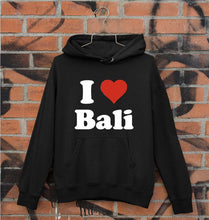 Load image into Gallery viewer, I Love Bali Unisex Hoodie for Men/Women-Black-Ektarfa.online
