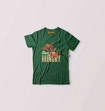 Load image into Gallery viewer, Hungry Dragon Kids T-Shirt for Boy/Girl-0-1 Year(20 Inches)-Dark Green-Ektarfa.online
