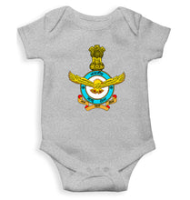 Load image into Gallery viewer, Indian Air Force Army Kids Romper Kids Romper For Baby Boy/Girl-0-5 Months(18 Inches)-Grey-Ektarfa.online
