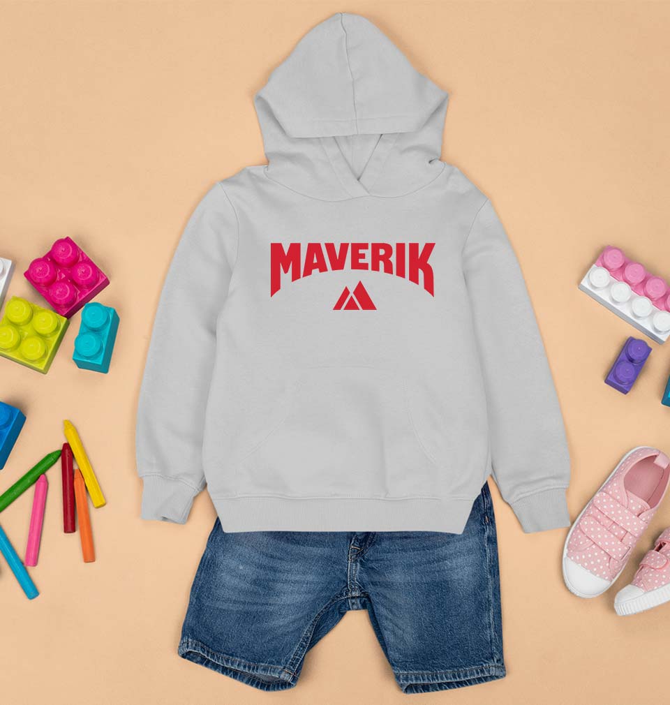 Maverik Kids Hoodie for Boy/Girl-0-1 Year(22 Inches)-Grey-Ektarfa.online