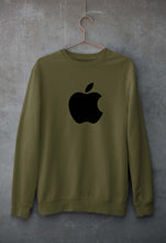 Load image into Gallery viewer, Apple Unisex Sweatshirt for Men/Women-Olive Green-Ektarfa.online
