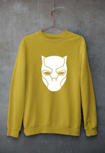 Load image into Gallery viewer, Black Panther Superhero Unisex Sweatshirt for Men/Women-Mustard Yellow-Ektarfa.online
