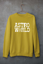 Load image into Gallery viewer, Astroworld Travis Scott Unisex Sweatshirt for Men/Women-S(40 Inches)-Mustard Yellow-Ektarfa.online
