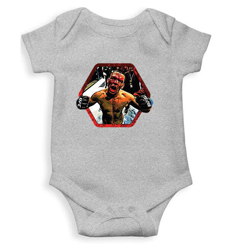 Nate Diaz UFC Kids Romper For Baby Boy/Girl-Grey-Ektarfa.online