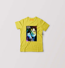 Load image into Gallery viewer, Janis Joplin Kids T-Shirt for Boy/Girl-Yellow-Ektarfa.online
