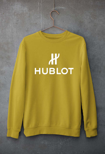 Hublot Unisex Sweatshirt for Men/Women-Mustard Yellow-Ektarfa.online