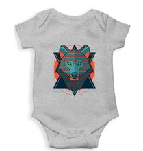 Load image into Gallery viewer, Fox Wolf Kids Romper For Baby Boy/Girl-Grey-Ektarfa.online
