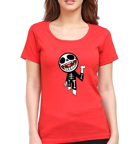 Gorillaz T-Shirt for Women-Red-Ektarfa.online