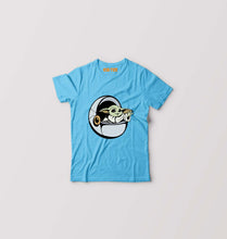Load image into Gallery viewer, Yoda Star Wars Kids T-Shirt for Boy/Girl-0-1 Year(20 Inches)-Light Blue-Ektarfa.online
