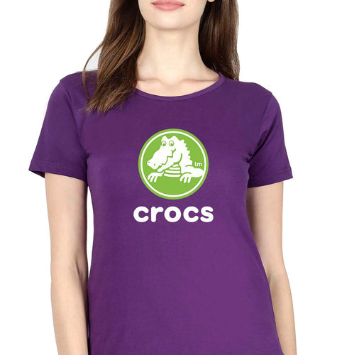 Crocs T-Shirt for Women-Purple-Ektarfa.online