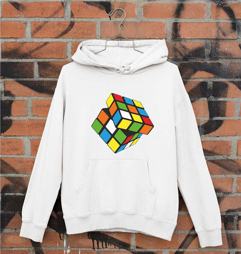 Rubik's Cube Unisex Hoodie for Men/Women-White-Ektarfa.online