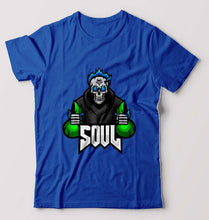 Load image into Gallery viewer, Battlegrounds Mobile India (BGMI) T-Shirt for Men-Royal Blue-Ektarfa.online
