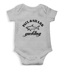 Load image into Gallery viewer, Paul &amp; Shark Kids Romper For Baby Boy/Girl-0-5 Months(18 Inches)-Grey-Ektarfa.online
