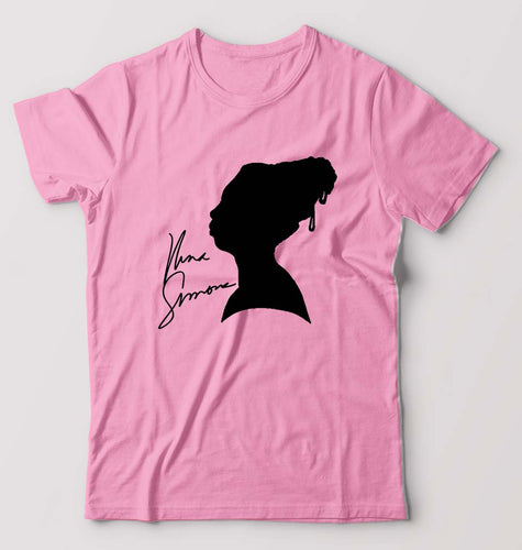 Nina Simone T-Shirt for Men-Light Baby Pink-Ektarfa.online