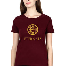 Load image into Gallery viewer, Eternals T-Shirt for Women-Maroon-Ektarfa.online
