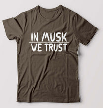 Load image into Gallery viewer, Elon Musk T-Shirt for Men-Olive Green-Ektarfa.online
