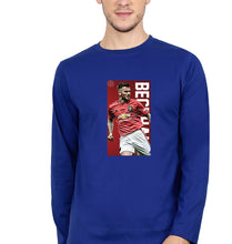 Load image into Gallery viewer, David Beckham Full Sleeves T-Shirt for Men-Royal Blue-Ektarfa.online
