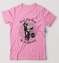 Load image into Gallery viewer, Fear T-Shirt for Men-S(38 Inches)-Light Baby Pink-Ektarfa.online
