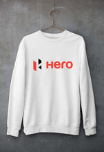 Load image into Gallery viewer, Hero MotoCorp Unisex Sweatshirt for Men/Women-White-Ektarfa.online
