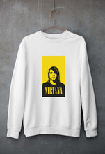 Load image into Gallery viewer, Nirvana Unisex Sweatshirt for Men/Women-White-Ektarfa.online
