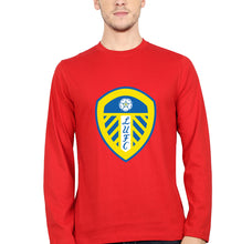 Load image into Gallery viewer, LEEDS-UNITED Full Sleeves T-Shirt for Men-Red-Ektarfa.online
