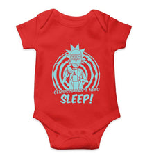 Load image into Gallery viewer, Rick and Morty Kids Romper For Baby Boy/Girl-0-5 Months(18 Inches)-Red-Ektarfa.online
