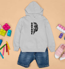 Load image into Gallery viewer, Savage Lion Kids Hoodie for Boy/Girl-Grey-Ektarfa.online
