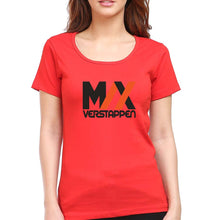 Load image into Gallery viewer, Max Verstappen T-Shirt for Women-XS(32 Inches)-Red-Ektarfa.online
